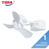 Alkova KONA W - 3B/16 MATT WHITE Ceiling Fan 16" 3 Blades Matt White | TBM Online