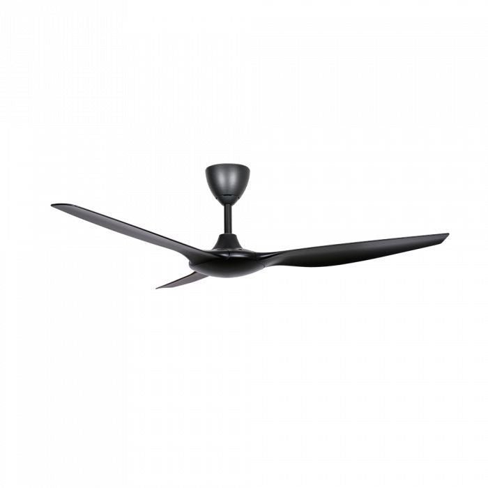 Alpha AX60 3B/56 MATT BLACK Ceiling Fan 56" 3 Blades With Remote Matt Black | TBM Online