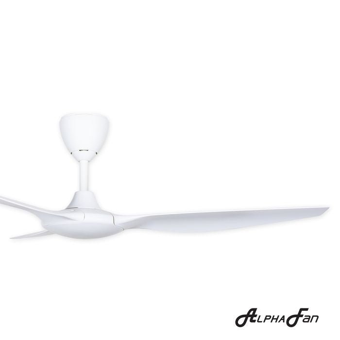 Alpha AX60 3B/56 MATT WHITE Ceiling Fan 56" 3 Blades With Remote Matt White | TBM Online