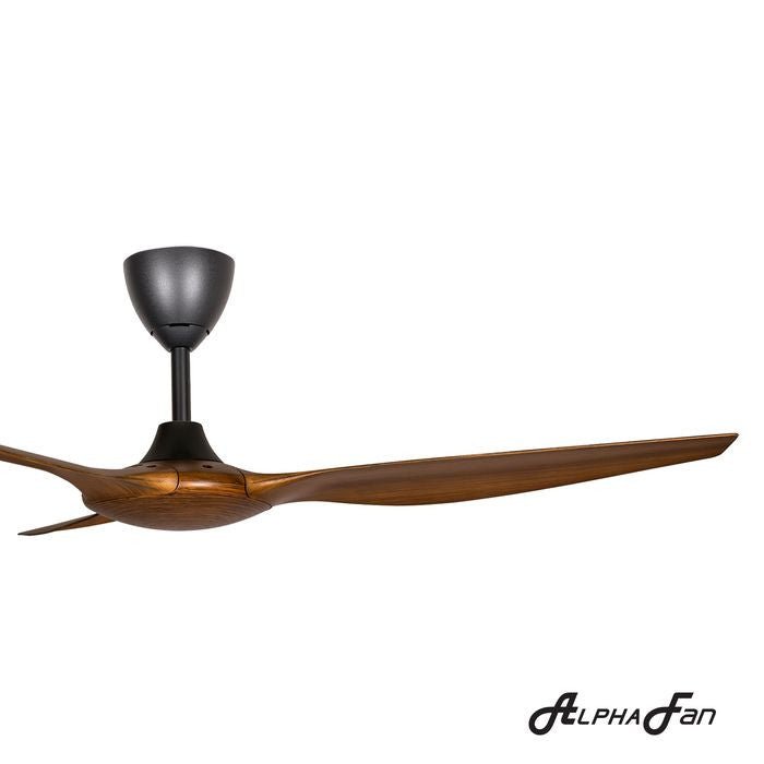 Alpha AX60 3B/56 WALNUT Ceiling Fan 56" 3 Blades With Remote Walnut | TBM Online