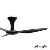Alpha AX70 3B/56 MATT BLACK Ceiling Fan 56" 3 Blades With Remote Matt Black | TBM Online