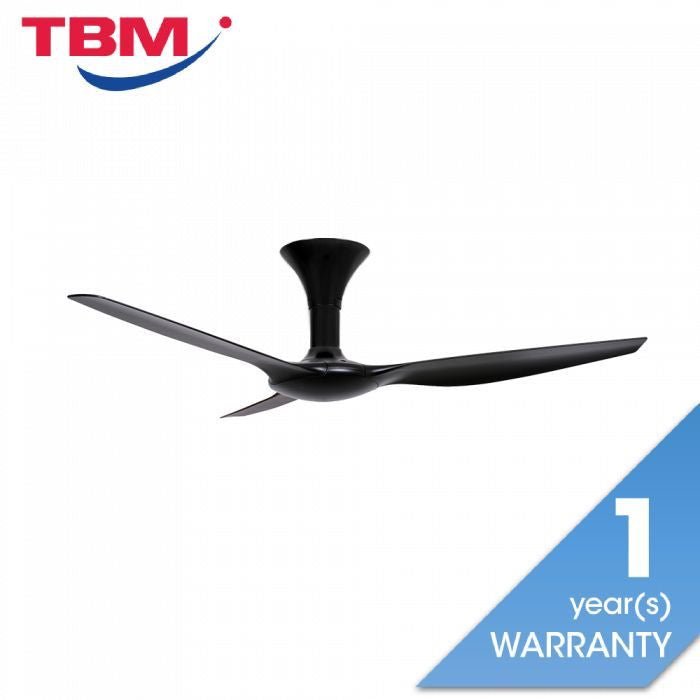 Alpha AX70 3B/56 MATT BLACK Ceiling Fan 56" 3 Blades with Remote Matt Black | TBM Online