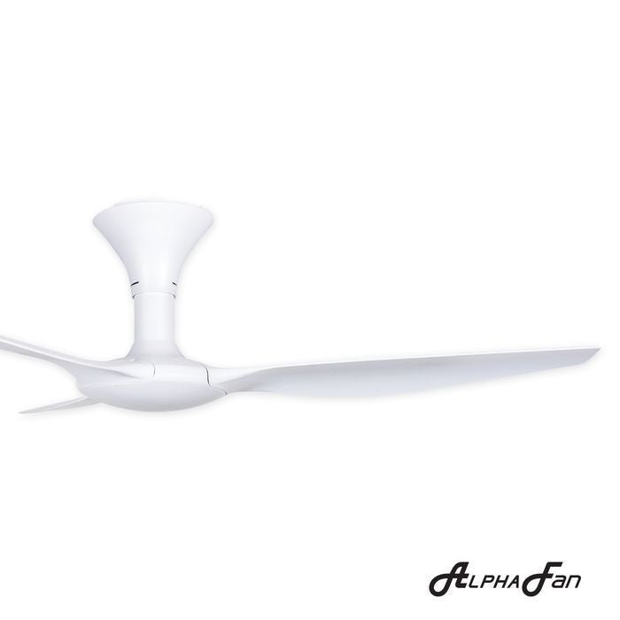 Alpha AX70 3B/56 MATT WHITE Ceiling Fan 56" 3 Blades With Remote Matt White | TBM Online