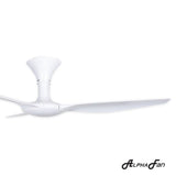 Alpha AX70 3B/56 MATT WHITE Ceiling Fan 56" 3 Blades With Remote Matt White | TBM Online