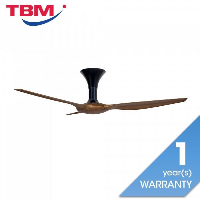 Alpha AX70 3B/56 WALNUT Ceiling Fan 56" 3 Blades With Remote Walnut | TBM Online