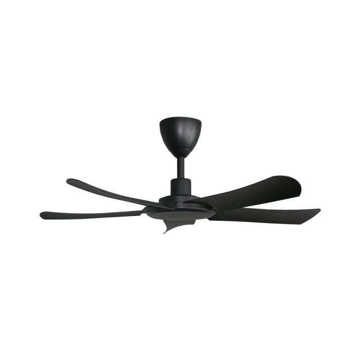 Alpha ALLY 5B/42 MATT BLACK Ceiling Fan 42" 5 Blades DC Motor Matt Black | TBM Online