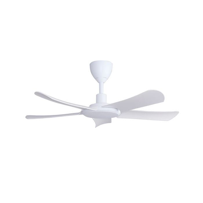 Alpha ALLY 5B/42 MATT WHITE Ceiling Fan 42" 5 Blades DC Motor Matt White | TBM Online