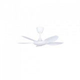 Alpha AX60 5B/40 MATT WHITE Ceiling Fan 40" 5 BladesS With Remote Matt White | TBM Online
