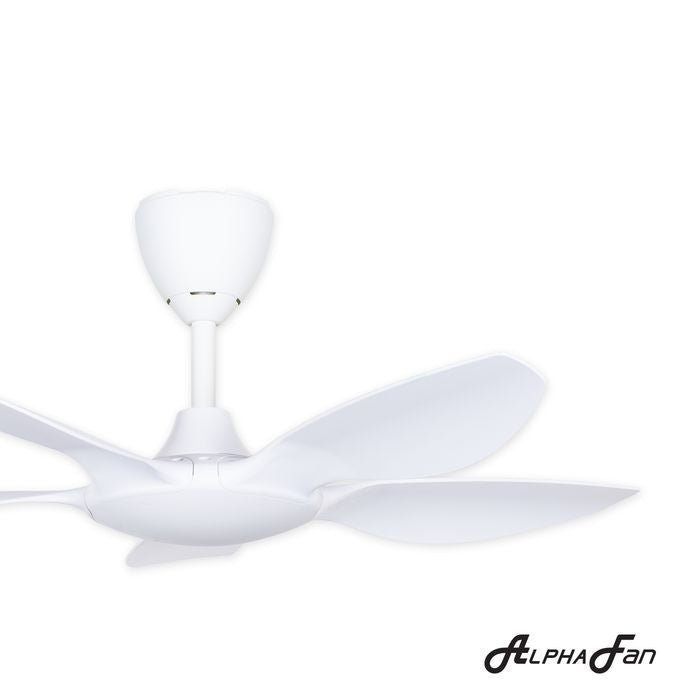 Alpha AX60 5B/40 MATT WHITE Ceiling Fan 40" 5 BladesS With Remote Matt White | TBM Online