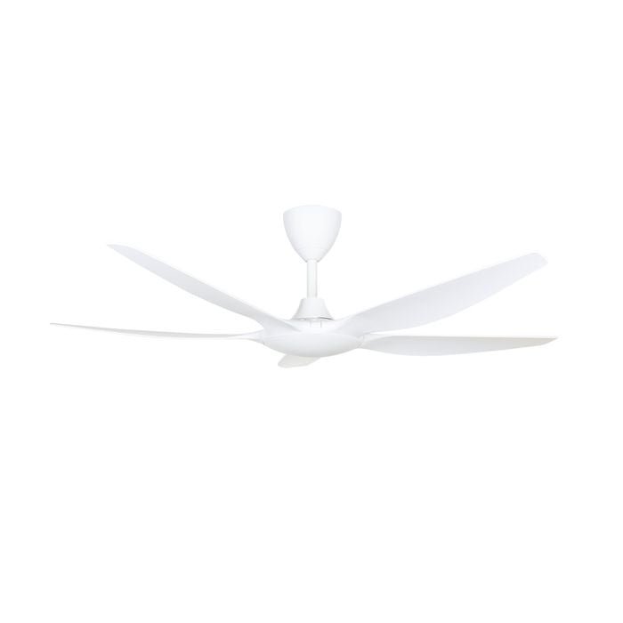 Alpha AX60 5B/56 MATT WHITE Ceiling Fan 56" 5 Blades With Remote Matt White | TBM Online