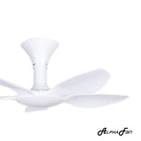 Alpha AX70 5B/40 MATT WHITE Ceiling Fan 40'' 5 Blades With Remote Matt White | TBM Online
