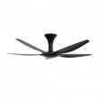 Alpha AX70 5B/56 MATT BLACK Ceiling Fan 56" 5 Blades With Remote Matt Black | TBM Online