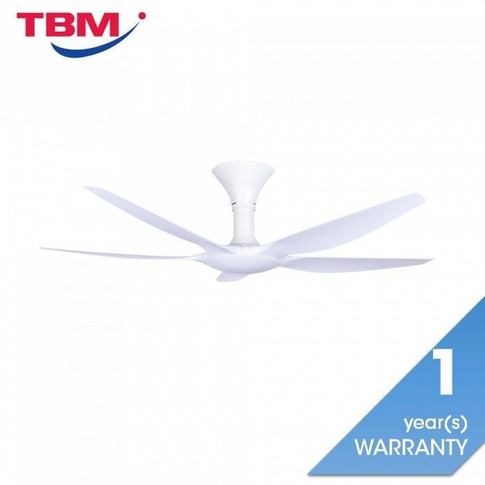 Alpha AX70 5B/56 MATT WHITE Ceiling Fan 56" 5 Blades With Remote Matt White | TBM Online