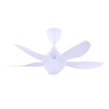 Alpha AX80 - 5B/40 MATT WHITE Ceiling Fan 40" 5 Blades Matt White | TBM Online