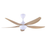 Alpha AX80 - 5B/56 MAPLE MATT WHITE Ceiling Fan 56" 5 Blades Maple Matt White | TBM Online