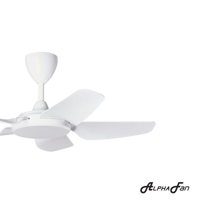 Alpha PRIMA 5B/40 MATT WHITE Ceiling Fan 5 Blades 40 Inch Motor DC Matt White | TBM Online