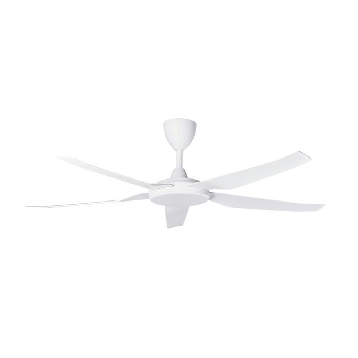 Alpha PRIMA 5B/56 MATT WHITE Ceiling Fan 5 Blades 56 Inch Motor DC Matt White | TBM Online