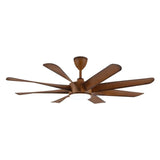 Alpha VISTA 8B/60 LED DARK KOA Ceiling Fan 8 Blades 60 Inch LED Dark Koa | TBM Online