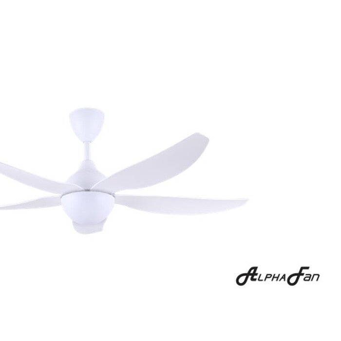 Alpha AX80 - 5B/56 MATT WHITE Ceiling Fan 56" 5 Blades Matt White | TBM Online