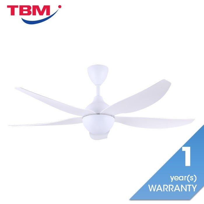 Alpha AX80 - 5B/56 MATT WHITE Ceiling Fan 56" 5 Blades Matt White | TBM Online