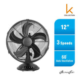 Alpha MOTTO TF K12 ORB Motto Table Fan 12" AC Motor ORB | TBM Online