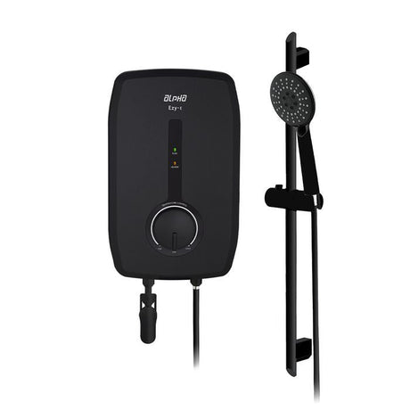 Alpha EZY - E ALL BLACK Home Shower Non Pump All Black | TBM Online