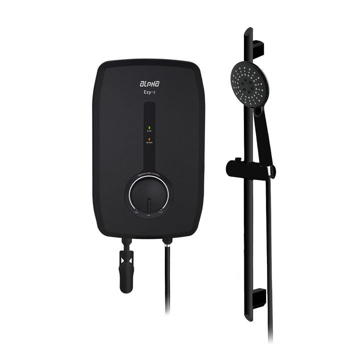 Alpha EZY - E ALL BLACK Home Shower Non Pump All Black | TBM Online