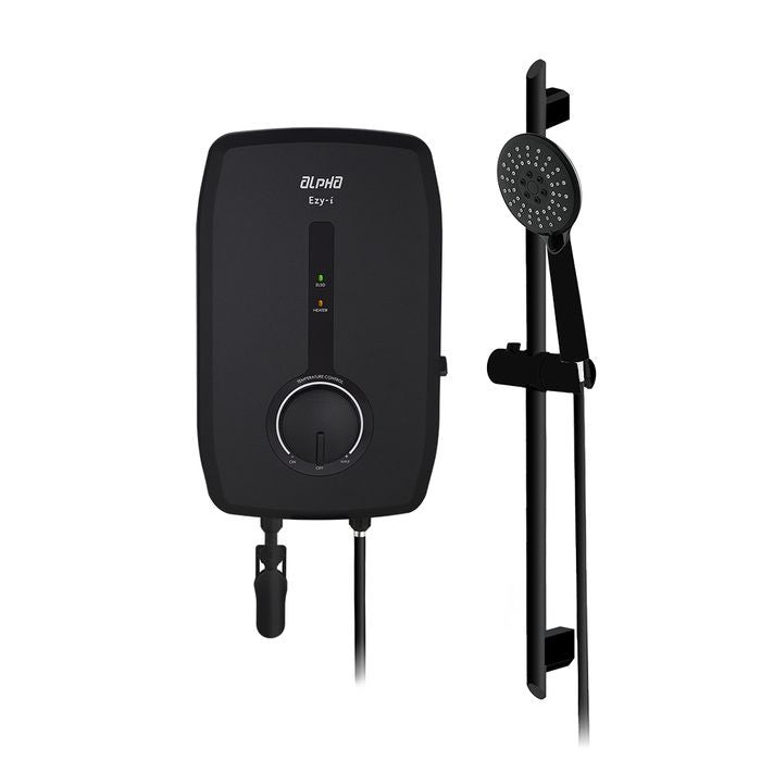 Alpha EZY - I ALL BLACK Home Shower DC Pump All Black | TBM Online