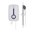 Alpha EZY - I IVORY WHITE Home Shower Double Relay Elsd Auto Test Dc Pump White | TBM Online