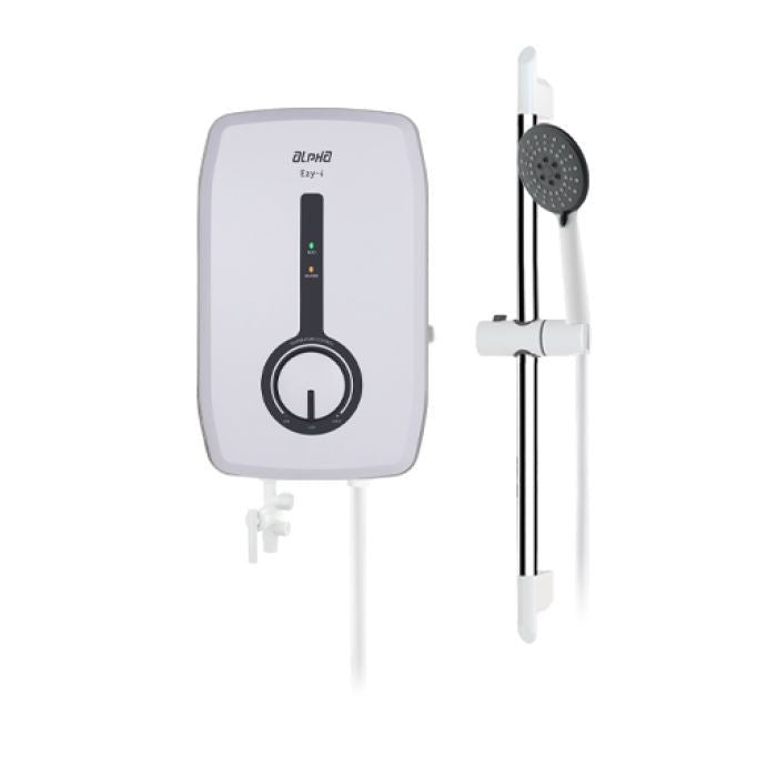 Alpha EZY - I IVORY WHITE Home Shower Double Relay Elsd Auto Test Dc Pump White | TBM Online