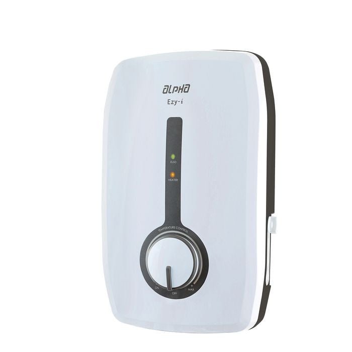 Alpha EZY - I IVORY WHITE Home Shower Double Relay Elsd Auto Test Dc Pump White | TBM Online