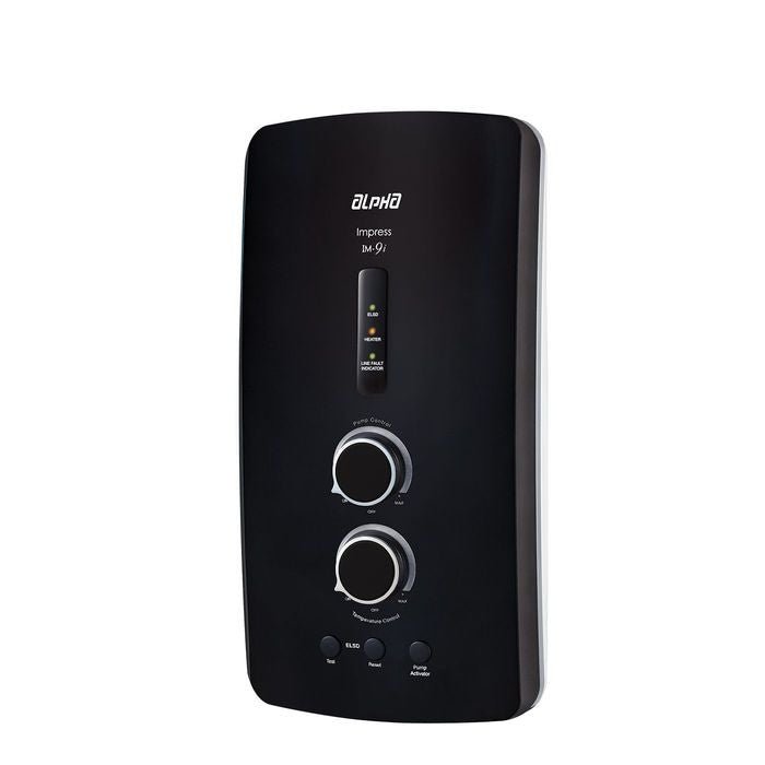 Alpha IM - 9E MATT BLACK Home Shower Matt Black | TBM Online