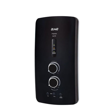 Alpha IM - 9E MATT BLACK Home Shower Matt Black | TBM Online