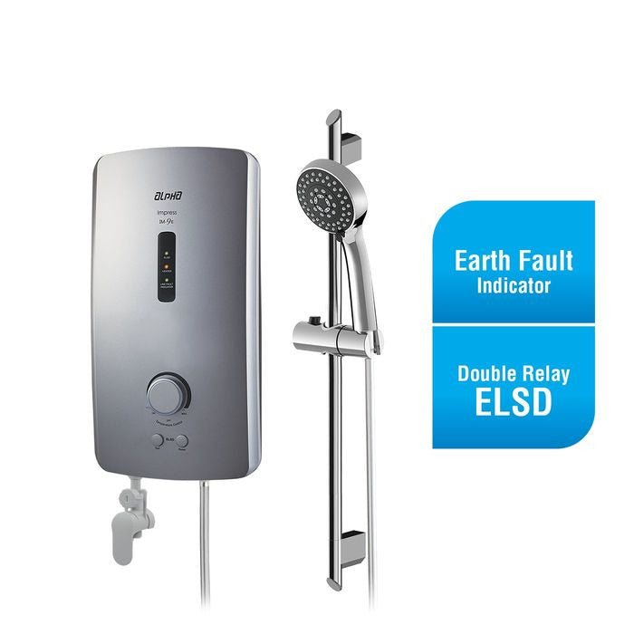 Alpha IM - 9E MISTY SILVER (M - G11) Home Shower Misty Silver | TBM Online