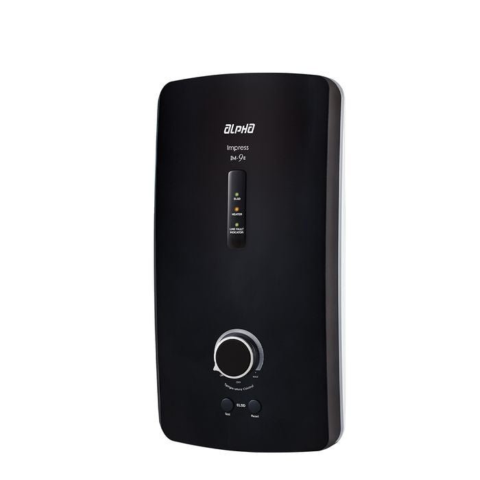 Alpha IM - 9E PLUS R/S MATT BLACK Home Shower Rain Shower ELSD A. Test Matt Black | TBM Online