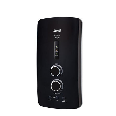 Alpha IM - 9EP MATT BLACK Home Shower AC Pump Matt Black | TBM Online