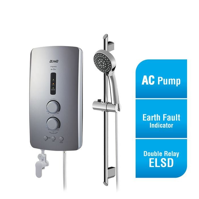 Alpha IM - 9EP MISTY SILVER (M - G11) Home Shower AC Pump Misty Silver | TBM Online