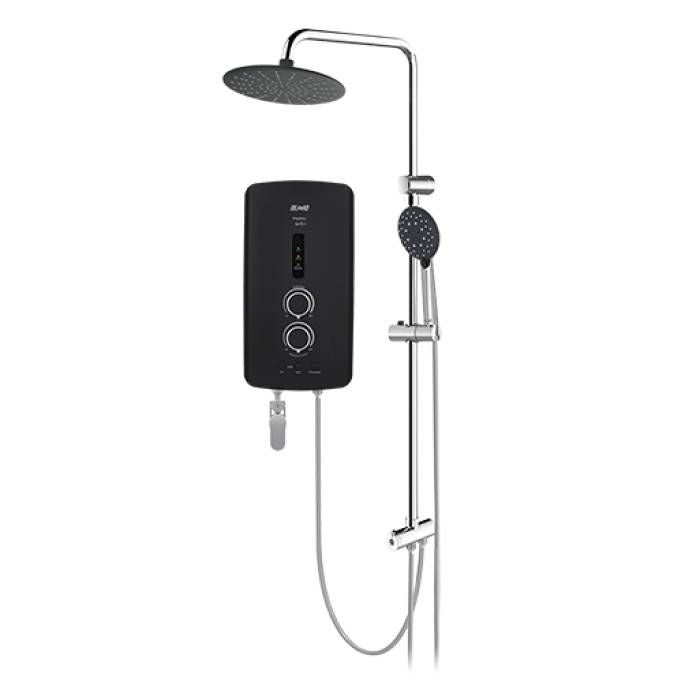 Alpha IM - 9EP PLUS R/S MATT BLACK Home Shower Rain Shower ELSD A. Test With AC Pump Matt Black | TBM Online