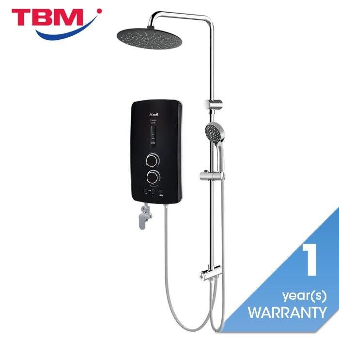 Alpha IM - 9I PLUS R/S MATTE BLACK (M - G11) Home Shower Rain Shower ELSD A. Test With Dc Pump Matte Black | TBM Online