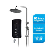 Alpha IM - 9I PLUS R/S MATTE BLACK (M - G11) Home Shower Rain Shower ELSD A. Test With Dc Pump Matte Black | TBM Online