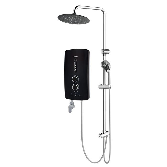 Alpha IM - 9I PLUS R/S MATTE BLACK (M - G11) Home Shower Rain Shower ELSD A. Test With Dc Pump Matte Black | TBM Online