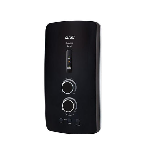 Alpha IM - 9I PLUS R/S MATTE BLACK (M - G11) Home Shower Rain Shower ELSD A. Test With Dc Pump Matte Black | TBM Online