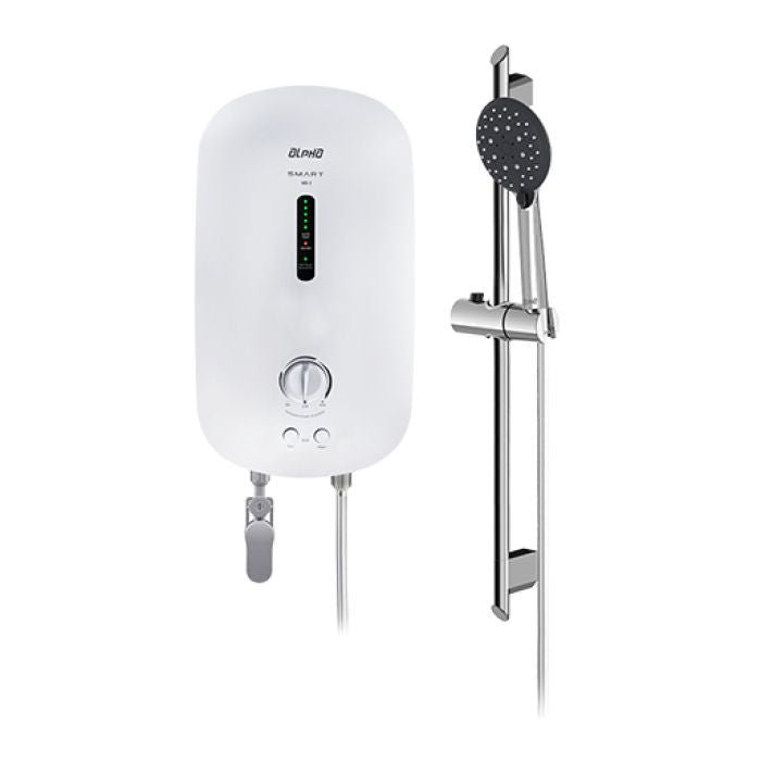 Alpha SMART 18E IVORY WHITE (M - G11) Home Shower ELCB Auto Test* | TBM Online