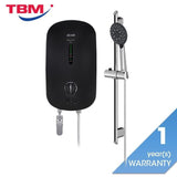 Alpha SMART 18E MATT BLACK Home Shower Nom - Pump 3.8kW Matt Black | TBM Online