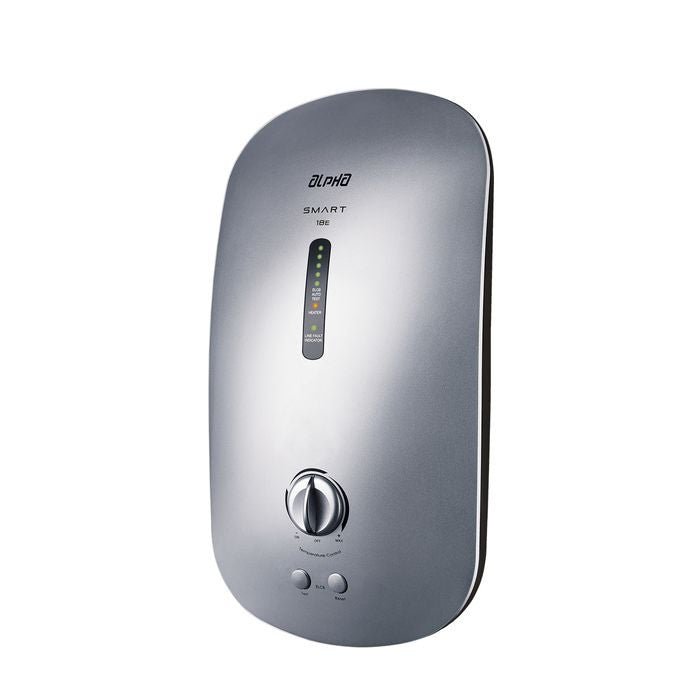 Alpha SMART 18E MISTY SILVER (M - G11) Home Shower ELCB Auto Test* | TBM Online