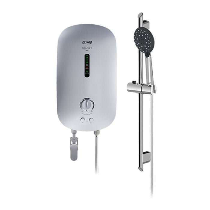 Alpha SMART 18E MISTY SILVER (M - G11) Home Shower ELCB Auto Test* | TBM Online
