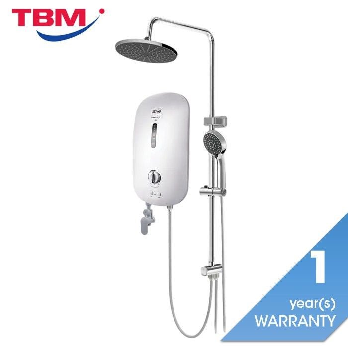 Alpha SMART 18E PLUS R/S WHITE (M - G11) Home Shower Rainshower ELCB Auto Test Ivory White | TBM Online