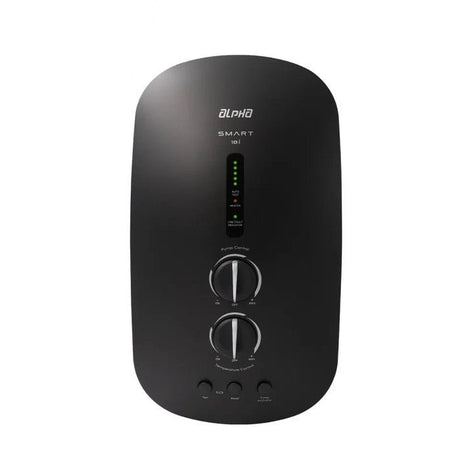 Alpha SMART 18I MATT BLACK Home Shower ELCB A. Test DC Pump Matt Black | TBM Online