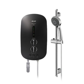 Alpha SMART 18I MATT BLACK Home Shower ELCB A. Test DC Pump Matt Black | TBM Online