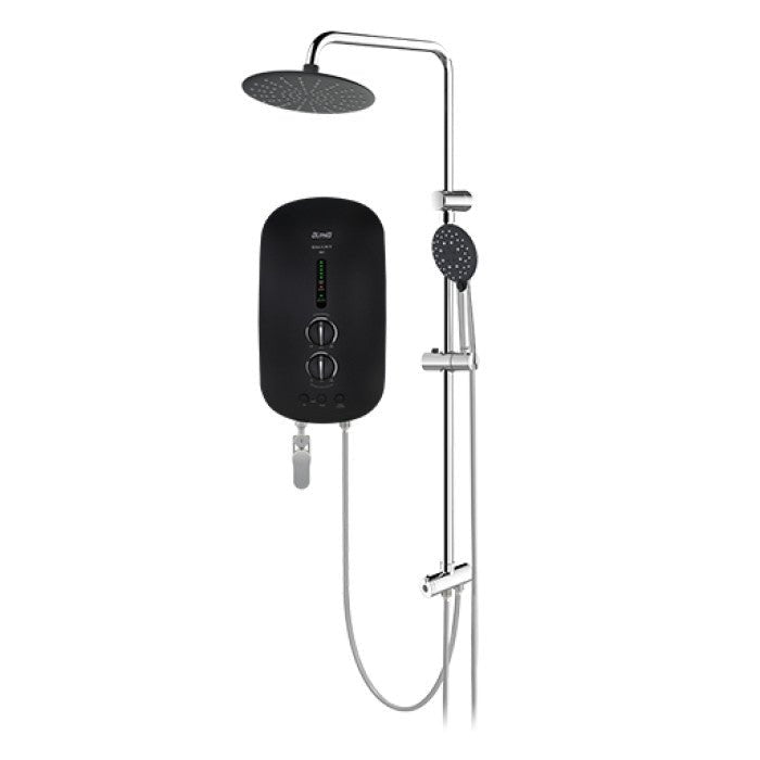 Alpha SMART 18I PLUS R/S MATT BLACK (M - G11) Home Shower Rain Shower ELCB A. Test DC Pump Matt Black | TBM Online